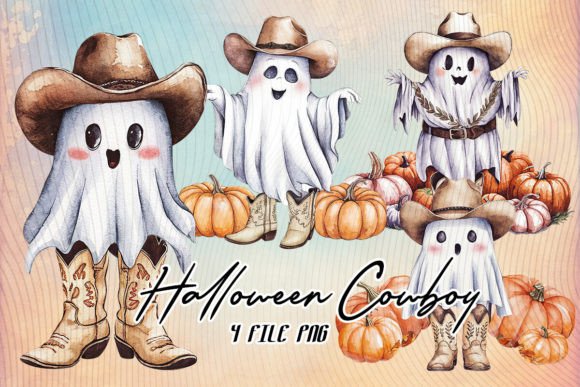 Boo Ghost Cowboy Halloween Sublimation Review