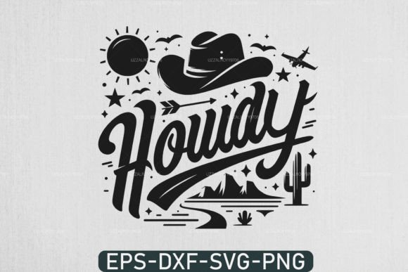 Cowboy and Cowgirl Howdy T-Shirt Design Review