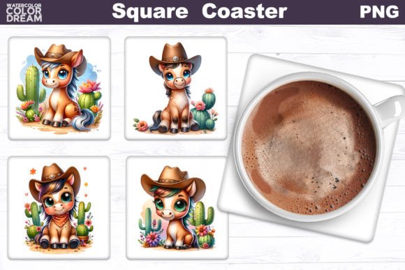 Horse Western Square Coaster Review