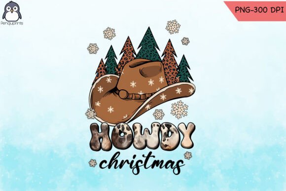 Howdy Christmas Cowboy Hat PNG Review
